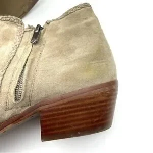 Sam Edelman Paige Suede Fringe Bootie 9.5