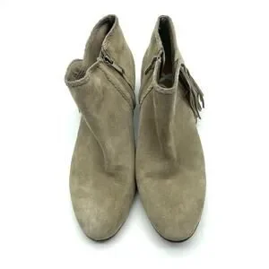 Sam Edelman Paige Suede Fringe Bootie 9.5