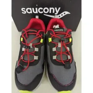 Saucony Size 4.5 M Wnd Shld 3.0 Grey Red SK267278 Sneakers Shoes