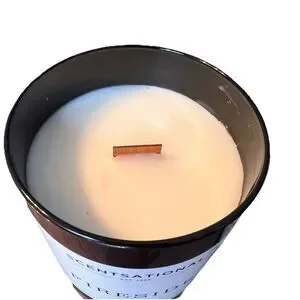 Scentsational Fireside Candle Glass Jar 11oz Coconut Wax Blend Rare