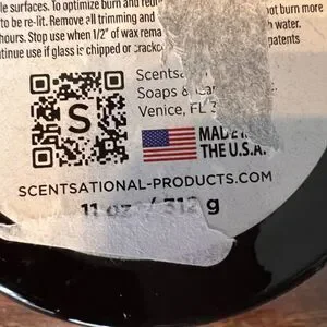 Scentsational Fireside Candle Glass Jar 11oz Coconut Wax Blend Rare