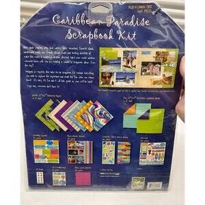 Scrapbook Kit Cruise Caribbean Vacation Stickers Die-Cuts Journaling 240pc NEW