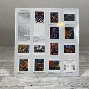 Sealed Jacob Lawrence 2001 Calendar