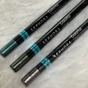 Sephora Lot 3 Colorful Contour Eye Pencils Flirting Game 15 TRex 46 Waterfall 47