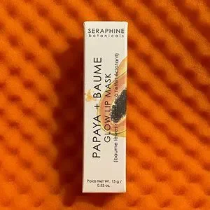 Seraphine Botanicals Papaya + Baume Glow Lip Mask