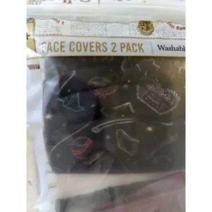 Set Lot Of 2 Pcs Kids Face Mask Harry Potter Reusable Washable