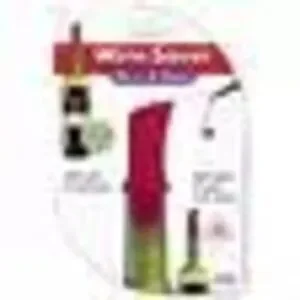 Set Of 2 Jokari Wine Saver No Drip Aerates Seals Fits Most Wine Bottles New