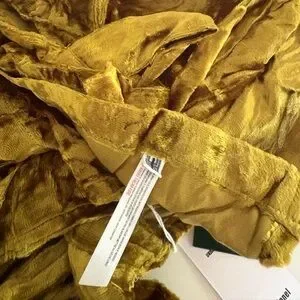 Set Of 2 NWT Urban Outfitters Crushed Velvet Opaque Window Curtains
