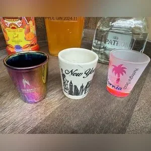 Set of 3 Shot Glasses (Many More Available )