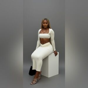 Sexy Skirt Womenswear Lady Comfort Basic Spandex Long Sleeve Comfortable