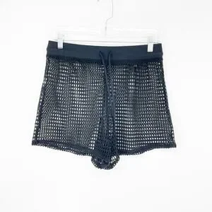 Shade & Shore Mesh Cover Up Shorts Size Small