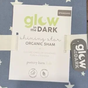 Shining Star Glow-in-the-Dark Standard Sham - PBK
