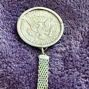 Silver Coin Key Holder
