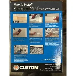 Simple Mat SimpleMat Tile Setting Mat 30sq Ft By Customer New In Box