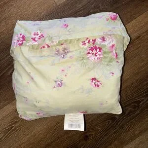 Simply Shabby Chic Bramble Rose Floral Full/Queen Duvet Shams Cottage Core