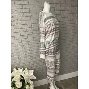 Simply Vera Multicolored Soft 2 Pcs Pajama Set Size S