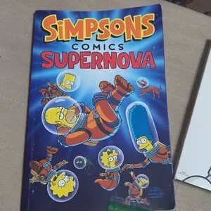 Simpsons Comics Supernova 1990 Simpsons Plush Bart Maggie Stickers Minis