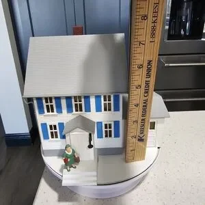 Sinatra House #6351 Train Christmas Village O-O27 Scale Original Box L