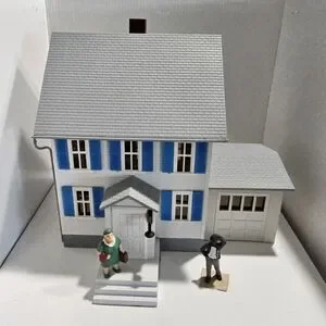 Sinatra House #6351 Train Christmas Village O-O27 Scale Original Box L