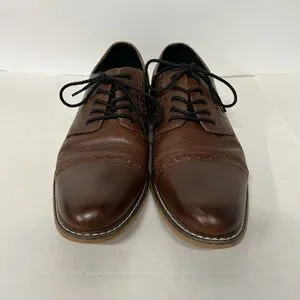 Size 10.5 M Bar III Parker Men’s Brown Casual/dress Oxford Shoes