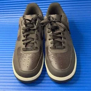 Size 11- Nike Air Force 1 Low 07 Microstripe Brown White 315122-202 RARE 2010