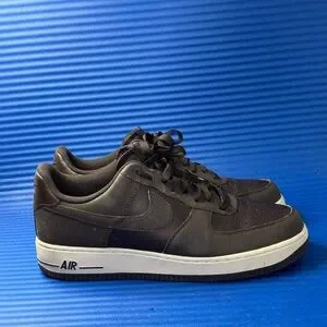 Size 11- Nike Air Force 1 Low 07 Microstripe Brown White 315122-202 RARE 2010