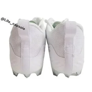 Size 13 Nike Alpha Huarache 8 Pro Lacrosse‎ White Silver CW4439-100 NEW Men's