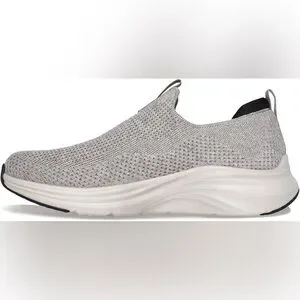 Skechers Men's Vapor Foam Oxulus Sneaker Taupe/Black Size 13 Wide Slip On