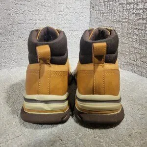 Skechers Ralcon Men's Size 9.5 US Chestnut Leather Lace Up Ankle Boots 204207