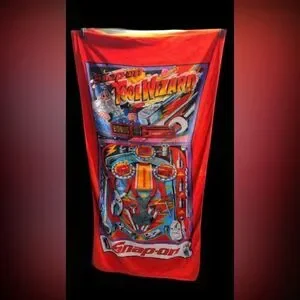 Snap On Tools Beach Towel 1990’s Vintage ‘Tool Wizard’ Officially Licensed