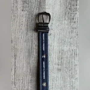Snoopy & Friends Blue Belt Boys Size 12
