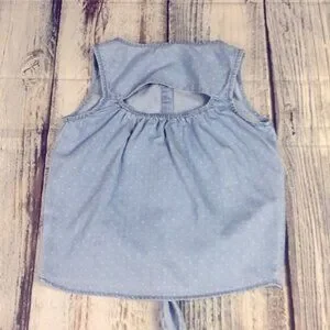 SONOMA Goods For Life Blue/Polka Dots Girls Size 7