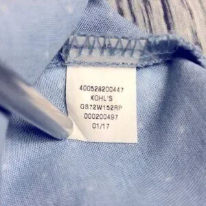 SONOMA Goods For Life Blue/Polka Dots Girls Size 7