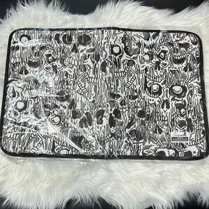 Sourpuss Black and White Graphic Mat