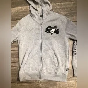 South Pole Heather Gray Hoodie