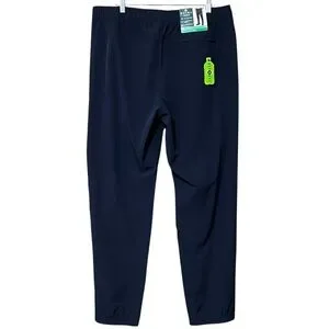 Soybu Men’s Woven Joggers XL Blue Pull-On Stretch Water Resistant Activewear NWT