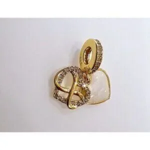 Sparkling Infinity Heart Dangle Charm For Pandora Bracelet Necklace