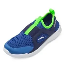 Speedo Junior Small Pull-On Picton Blue/Navy Aqua Sock Water Shoes