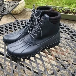 Sperry Top-Sider Men's Seasonal Avenue Duck Boot Black 12