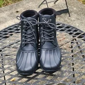 Sperry Top-Sider Men's Seasonal Avenue Duck Boot Black 12