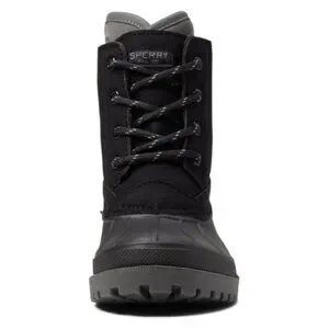 Sperry Unisex-Child Harbor Boot Black/Grey Size 6 M