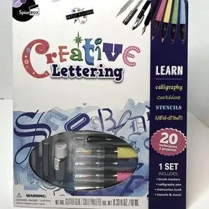 Spice Box CREATIVE LETTERING For YOUNG ARTISTS (Petit Picasso). New