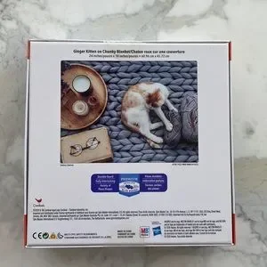 Spinmaster Cardinal 300-Piece Jigsaw Puzzle Cat Ginger Kitten -Alena Ozerova