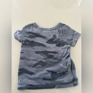 Splendid Boys' Camouflage Print Tee With Matching Short Pants Size 6-12 Months