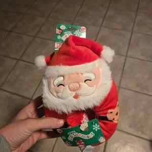 Squishmallow Santa Christmas Slippers Size 11/12