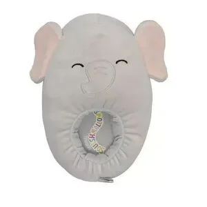 Squishmallow Slippers Mila the Gray Elephant Kids Size 13/1 Shoes NWT