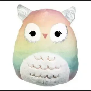 Squishmallows Britta the Owl 16” Rainbow Owl Squishmallow New