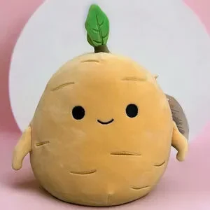 Squishmallows Jyri the Tan Ginseng size 8” NWT