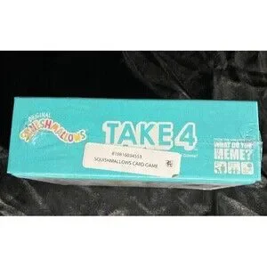Squishmallows New Sealed Take 4 The Quick Thinking Fast Acting Card Game 8+