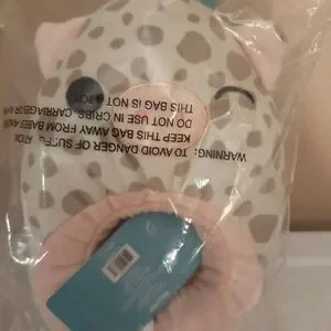 Squishmallows Rosie The Pig Slippers Kids Size 11/12 Kellytoy NEW